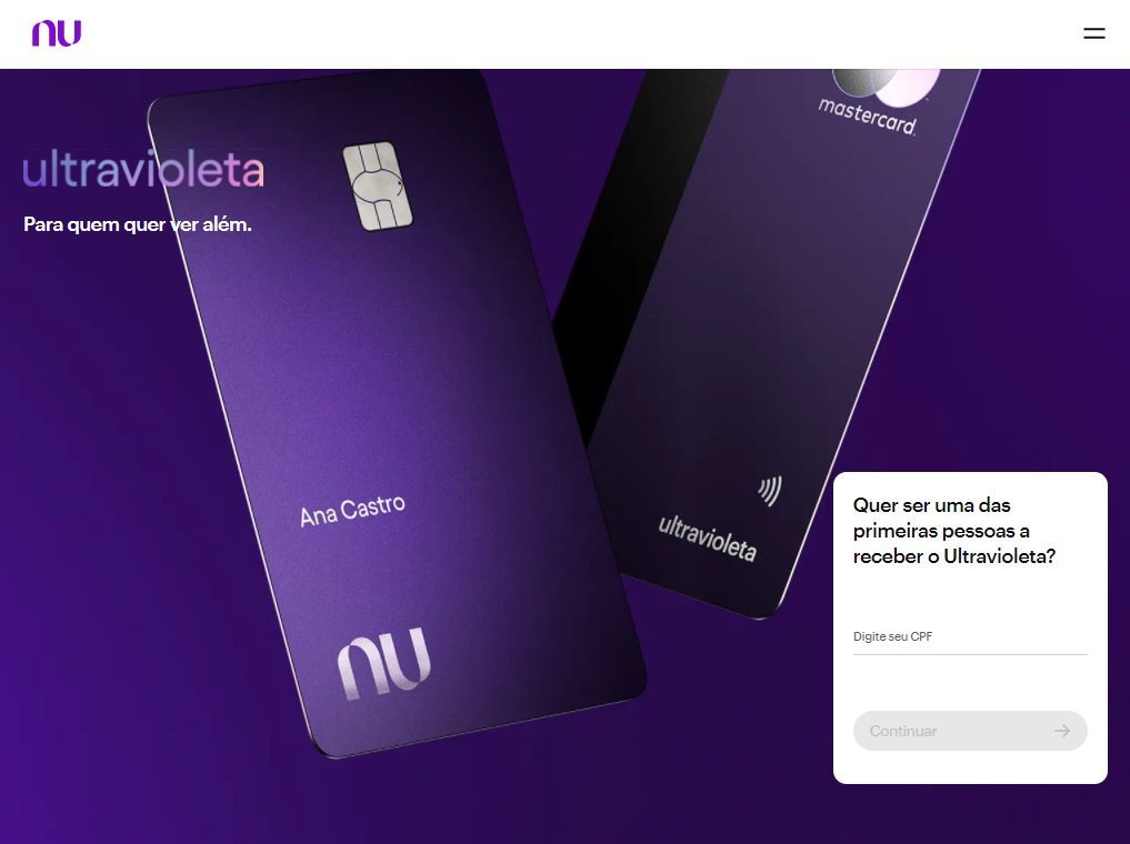 Nubank ultravioleta vale a pena