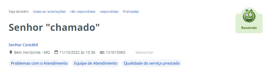 senhor contábil é confiável